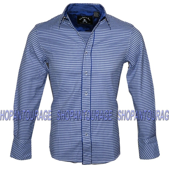 English Heroes EHW112 L/S Woven Shirt For Men - Picture 3 of 7